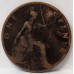GREAT BRITAIN UK 1897 . ONE 1 PENNY . DOTS IN ONE